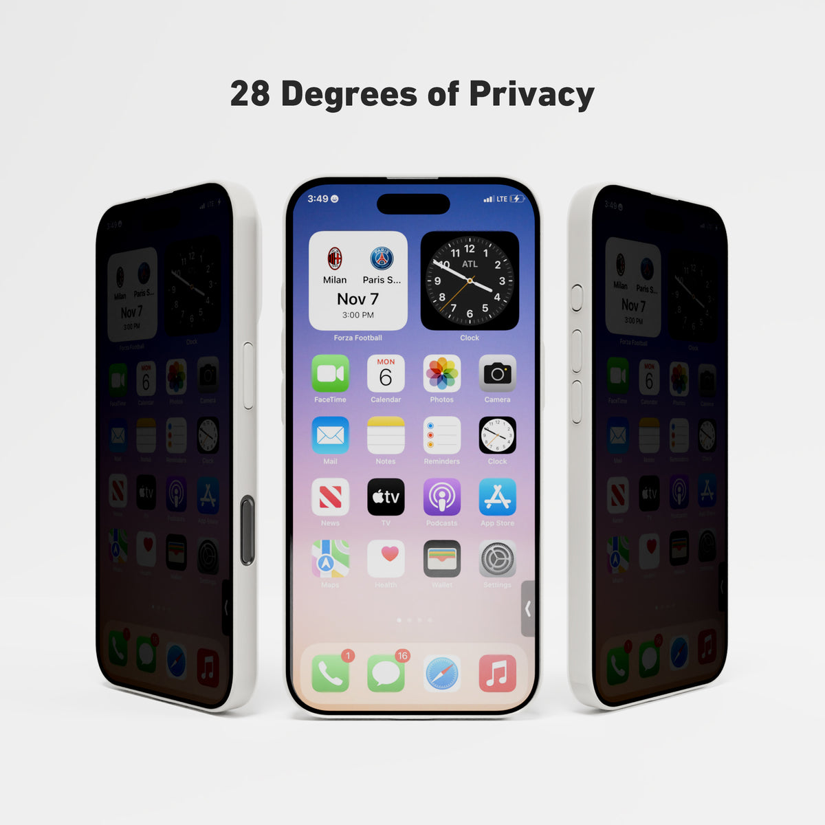 iPhone 15 Pro Privacy Glass Screen Protector